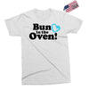 Bun in the Oven with Heart Baby Boy Exclusive T-shirt