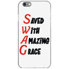 saved with amazing grace iPhone 6/6s Case
