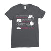 camping kinda girl Ladies Fitted T-Shirt