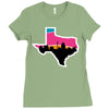 san antonio skyline spurs Ladies Fitted T-Shirt
