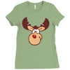 christmas xmas Ladies Fitted T-Shirt