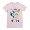 Fishing Ladies Fitted T-Shirt