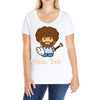 hello tree Ladies Curvy T-Shirt
