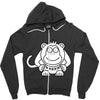 no you are not cool Zipper Hoodie