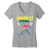 Humboldt Strong Saskatchewan Hockey Team Remembrance Women's V-Neck T-Shirt