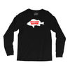 funny size does matter fishing fish holiday jarvis reel rod line sinke Long Sleeve Shirts