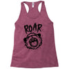 angry panda Racerback Tank