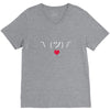 Stick Heart V-Neck Tee