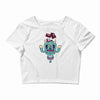 mix tape respect Crop Top
