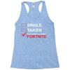 Too Busy Playing Fortnite Racerback Tank