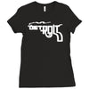 detroit smoking gun Ladies Fitted T-Shirt