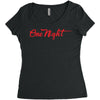 one night Women's Triblend Scoop T-shirt