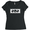 dj turntables club Women's Triblend Scoop T-shirt