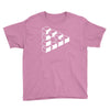 sheldon dreieck big bang theory triforce illusion 3d nerd fun usa Youth Tee