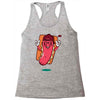 cool hotdog Racerback Tank