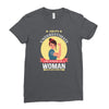 underestimate woman Ladies Fitted T-Shirt