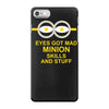 new mens womens kids eye got mad minion skills and stuff funny novelty iPhone 7 Case