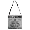 Libra Woman Adjustable Strap Totes