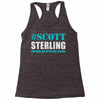 scott sterling the man the myth the legend Racerback Tank