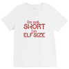 i'm not short i'm elf size V-Neck Tee