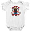 thor's gym Baby Onesie