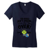 The World Aint Ending Class Of 2018 Women's V-Neck T-Shirt