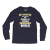 my daughter is the world's best special ed teacher. cool gift for mom Long Sleeve Shirts