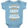 Super Cool Daddy Of A Freaking Awesome Daughter Baby Onesie