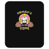 homer's gym Mousepad