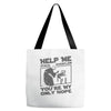 help me stack overflow youre myo nly hope Tote Bags