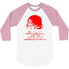 dawn of the dead retro 70s horror zombie film 3/4 Sleeve Shirt