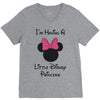 I'm Having a Little Disney Princess V-Neck Tee
