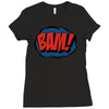 comic bam Ladies Fitted T-Shirt
