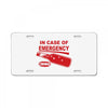 hot sauce emergency License Plate