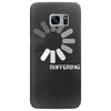 buffering  funny retro loading computer console fashion party Samsung Galaxy S7 Edge Case