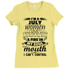 I Am A July Women Ladies Fitted T-Shirt