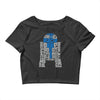r2d2 typography Crop Top