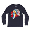 chief many feathers Long Sleeve Shirts