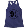 Harry Potter Train 9 3:4 Racerback Tank