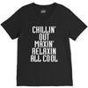 Chillin Out Maxin Relaxin All Cool V-Neck Tee