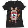 weird dj Ladies Fitted T-Shirt