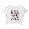 alphabeasts Crop Top