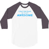 i don't get drunk 3/4 Sleeve Shirt