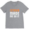 strava made me do it V-Neck Tee