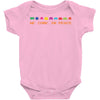 we come in peace Baby Bodysuit