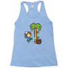 part time job   coconut farm Racerback Tank