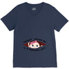 February Peeking Out Baby Girl V-Neck Tee