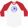 fast speed bicycle bike biking sport athlete geek gift idea tee shirt 3/4 Sleeve Shirt