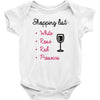 wine shopping Baby Onesie