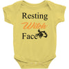 resting witch face   fall t shirt   funny halloween Baby Onesie